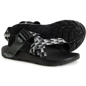 yz `R Y T_ V[Y Chaco Mega Z Classic Sandals (For Men) Pixel B/W