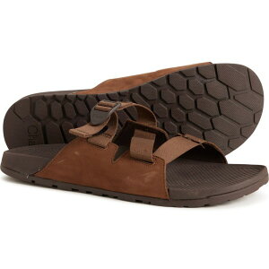 yz `R Y T_ V[Y Chaco Lowdown Slide Sandals - Leather (For Men) Otter