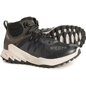 yz L[ Y u[cECu[c nCLOV[Y V[Y Keen Zionic Mid Hiking Boots - Waterproof (For Men) Black/Steel Grey