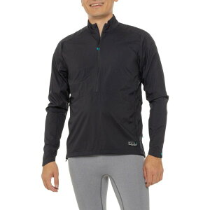 CGeB TCN Y AE^[ WPbgEu] Yeti Cycles TURQ Range Cycling Anorak Jacket - Zip Neck Black ubN