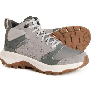  Y V[Y u[cECu[c XG[h Merrell Tempo Sol Mid Hiking Boots - Waterproof Suede (For Men) Alloy