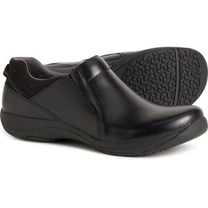 _XR fB[X V[Y T_ U[ [t@[ Dansko Neci Slip-On Loafers - Leather (For Women) Black Leather ubN