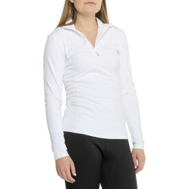 ボグナー レディース トップス シャツ Bogner Medita Shirt - Zip Neck Long Sleeve Offwhite オフホワイト