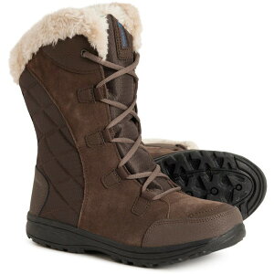 �R�����r�A ���f�B�[�X �V���[�Y �u�[�c�E���C���u�[�c ���U�[ Columbia Sportswear Ice Maiden II Omni-Tech Snow Boots - Waterproof Insulated Leather (For Women) Cordovan