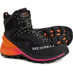 yz  Y u[cECu[c V[Y Merrell Thermo Rogue 4 Gore-Tex Mid Hiking Boots - Waterproof Insulated (For Men) Black/Multi