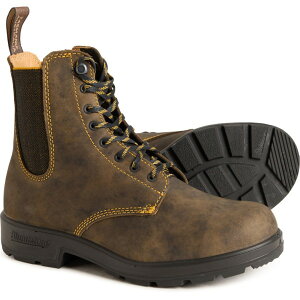 uhXg[ fB[X V[Y u[cECu[c [X U[ Blundstone 2326 Originals Lace-Up Boots - Leather Factory Seconds (For Women) Rustic Brown/Mustard-Black ubN