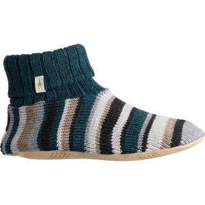 【送料無料】 スマートウール メンズ サンダル シューズ SmartWool Hudson Trail Pattern Slippers - Merino Wool (For Men) Twilight Blue Heather