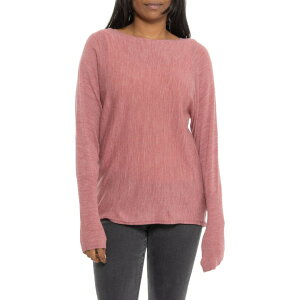 �}�b�N�X�^�W�I ���f�B�[�X �A�E�^�[ �p�[�J�[�E�X�E�F�b�g �E�[�� �Z�[�^�[ Max Studio Scoop Neck Sweater - Merino Wool Mauvewood