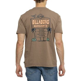 ビラボン メンズ トップス Tシャツ Billabong No Vacancy Crew T-Shirt - Short Sleeve Brown ブラウン