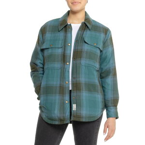 }[bg fB[X AE^[ WPbgEu] Vc Marmot Ridgefield Sherpa-Lined Flannel Shirt Jacket - Insulatedark Jungle