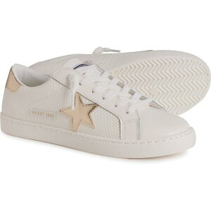 Be[Wnoi fB[X V[Y Xj[J[ VINTAGE HAVANA Carla Gold Star Sneakers (For Women) Wht Snake Multi }`J[