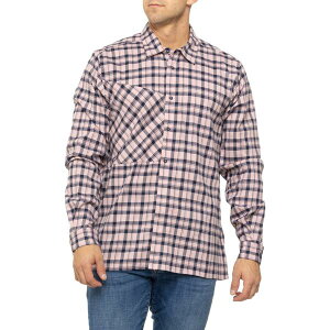 �T���� �����Y �g�b�v�X �V���c Salewa Fanes Flannel Shirt - Long Sleeve Zephyr/Navy Blazer �l�C�r�[