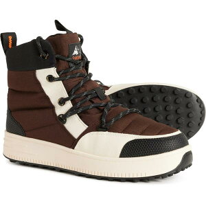 �X�E�B���X �����Y �V���[�Y �u�[�c�E���C���u�[�c SWIMSnow Runner Mid Snow Boots - Waterproof (For Men) Brw/Offw/Bla