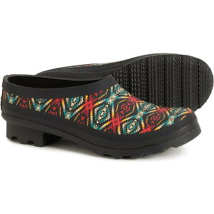 �y���h���g�� ���f�B�[�X �V���[�Y �u�[�c�E���C���u�[�c Pendleton Carico Lake Garden-Rain Clogs (For Women) Black �u���b�N