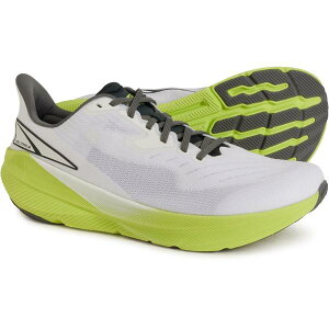 �A���g�� �����Y �V���[�Y �X�j�[�J�[ Altra Experience Flow Running Shoes (For Men) White/Lime �z���C�g