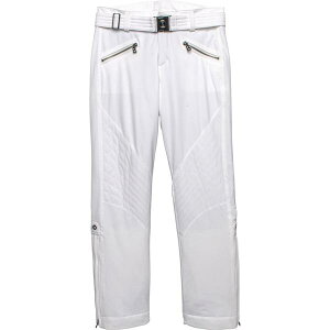 �{�O�i�[ ���f�B�[�X �{�g���X �J�W���A���p���c Bogner Fraenzi Belted Ski Pants - Waterproof Insulated White �z���C�g