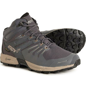 �C�m���F�C�g ���f�B�[�X �V���[�Y �u�[�c�E���C���u�[�c Inov-8 Roclite G 345 V2 Gore-Tex Hiking Boots - Waterproof (For Women) Graphite/Taupe �O���t�@�C�g