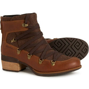������ ���f�B�[�X �V���[�Y �u�[�c�E���C���u�[�c ���U�[ Merrell Shiloh II Warm Boots - Leather (For Women) Oak