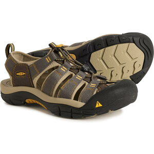 �L�[�� �����Y �V���[�Y �T���_�� Keenewport H2 Sport Sandals (For Men) Raven/Aluminum