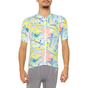 �N���t�g�X�|�[�c�E�F�A �����Y �g�b�v�X �V���c �W���[�W�[ �O���t�B�b�N Craft Sportswear ADV Endur Graphicycling Jersey - Short Sleeve White/Multi �z���C�g