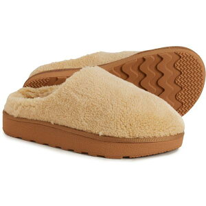 �t���[�E�H�[�^�[�Y ���f�B�[�X �V���[�Y �X���b�|���E���[�t�@�[ Freewatersunday Cloud9 Cozy Clogs (For Women) Tan �^��