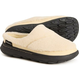 ������ ���f�B�[�X �V���[�Y �X���b�|���E���[�t�@�[ Merrell Hut Moc 2 Slide Cozy Shoes (For Women) Reed