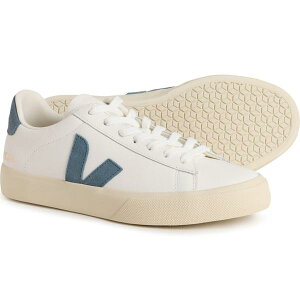���F�W�� ���f�B�[�X �V���[�Y �X�j�[�J�[ ���U�[ VEJA Campo Sneakers - ChromeFree Leather (For Women) Extra White/California �z���C�g