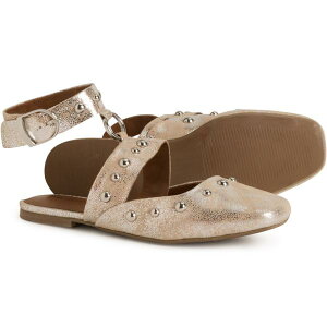 �t���[�s�[�v�� ���f�B�[�X �V���[�Y �p���v�X ���U�[ Free People Camille Mystic O-Ring Shoes - Leather (For Women) Champagne �V�����p��
