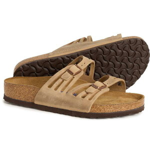 �r���P���V���g�b�N ���f�B�[�X �V���[�Y �T���_�� ���U�[ Birkenstock Made in Germany Granada Sandals - Leather (For Women) Tobacco Brown �u���E��