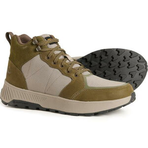 �e�o �����Y �V���[�Y �u�[�c�E���C���u�[�c ���U�[ Teva Ellwood Mid Rapid Proof Hiking Boots - Waterproof Leather (For Men) Dark Olive/ Desertaupe �I���[�u
