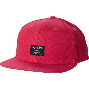 �T���� �����Y �A�N�Z�T���[ �X�q �L���b�v Salewa Puez Canvas Flat Baseball Cap Rose Red ���b�h