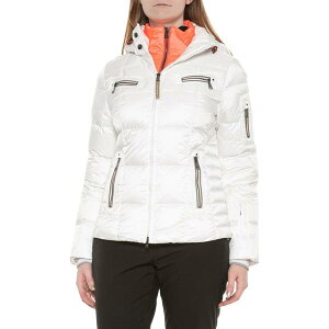 �{�O�i�[ ���f�B�[�X �A�E�^�[ �W���P�b�g�E�u���]�� �_�E�� Bogner Carry-Down Ski Jacket - Waterproof Insulated Liquid Silver �V���o�[