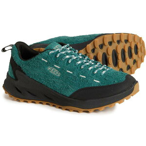 �L�[�� ���f�B�[�X �V���[�Y �X�j�[�J�[ �X�G�[�h Keen Jasper Zionic Hiking Shoes - Suede (For Women) Mediterranea/Birch