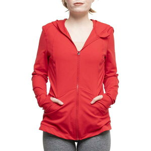 �X�p�C�_�[ ���f�B�[�X �A�E�^�[ �W���P�b�g�E�u���]�� Spyder Hooded Yoga Jacket - Full Zip Spydered ���b�h