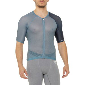 �s�[�I�[�V�[ �����Y �g�b�v�X �V���c �W���[�W�[ POC Air Cycling Jersey - Short Sleeve Calcite Blue/Turmaline Navy �l�C�r�[