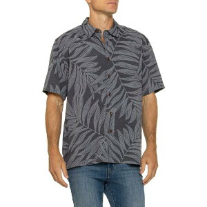 �N�C�b�N�V���o�[ �E�H�[�^�[ �}�� �����Y �g�b�v�X �V���c Quiksilver Waterman Palu Bay Shirt - Short Sleeve Phantom