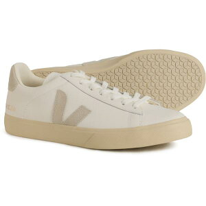 ���F�W�� �����Y �V���[�Y �X�j�[�J�[ ���U�[ VEJA Campo Sneakers - ChromeFree Leather (For Men) White �z���C�g