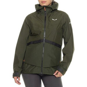 �T���� ���f�B�[�X �A�E�^�[ �W���P�b�g�E�u���]�� Salewa Puez PowerTex Hybrid Jacket - Waterproof Dark Olive �I���[�u