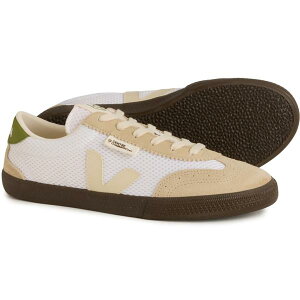 ���F�W�� �����Y �V���[�Y �X�j�[�J�[ ���U�[ VEJA Volley Aircell Centre Commercial Sneakers - Leather (For Men) White �z���C�g