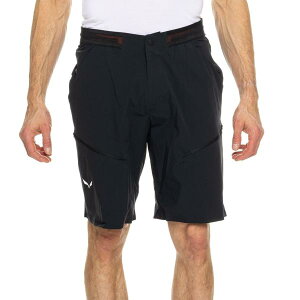 �T���� �����Y �{�g���X �n�[�t�p���c�E�V���[�c �V���[�g�p���c Salewa Pedroc Pro DuraStretch Cargo Shorts Black Out �u���b�N