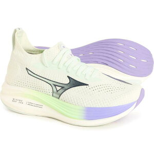 �~�Y�m ���f�B�[�X �V���[�Y �X�j�[�J�[ Mizuno Neo Zen Running Shoes (For Women) Hint Mint-India Ink �~���g