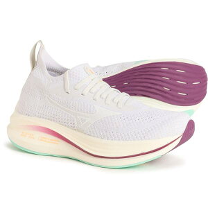 �~�Y�m ���f�B�[�X �V���[�Y �X�j�[�J�[ Mizuno Neo Zen Running Shoes (For Women) Nimbus Cloud White �z���C�g