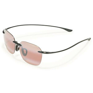 �}�E�C�W�� �����Y �A�N�Z�T���[ �T���O���X�E�A�C�E�F�A MAUI JIMade in Japan Komohana Sunglasses - Polarized Black/Rose �u���b�N