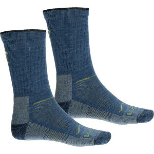 ���[�y�� �����Y �A���_�[�E�F�A �C�� Lorpen T2 Lightweight Eco Hiker Socks - 2-Pack Crew (For Men) Denim �f�j��