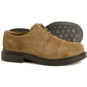 �G�R�[ �����Y �V���[�Y �X�j�[�J�[ �X�G�[�h �_�[�r�[ ECCO Metropole Seoul Derby Shoes - Suede (For Men) Nutmeg Brown �u���E��