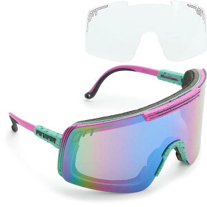 �s�b�g�o�C�p�[ �����Y �A�N�Z�T���[ �T���O���X�E�A�C�E�F�A Pit Viper The Synthesizer Goggle Sunglasses - Mirror Lens Extra Lens The Artificial