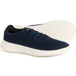 �I�[���o�[�Y �����Y �V���[�Y �X�j�[�J�[ Allbirds Tree Runner Go Running Shoes (For Men) Deep Navy/Blizzard �l�C�r�[