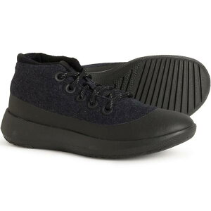 �I�[���o�[�Y ���f�B�[�X �V���[�Y �X�j�[�J�[ �E�[�� Allbirds Wool Runner-Up Mizzle Shoes - Merino Wool (For Women) Ntrl Blck