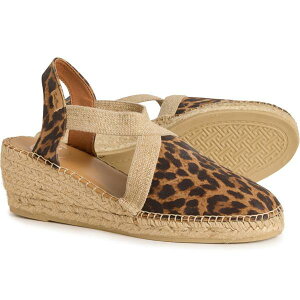 �g�j�[�|���Y ���f�B�[�X �V���[�Y �T���_�� ���U�[ Toni Pons Made in Spain Tossa Espadrille Wedge Sandals - Leather (For Women) Leo
