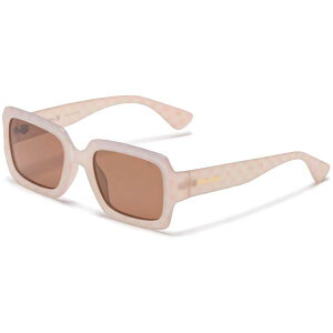 �n�[���[ ���f�B�[�X �A�N�Z�T���[ �T���O���X�E�A�C�E�F�A Hurley Mid-Size Rectangle Sunglasses - Polarized Amber Checkerboard/Brown Solid �A���o�[